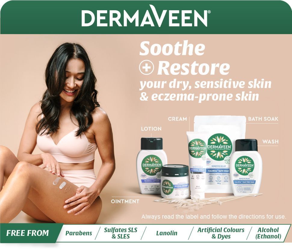 DermaVeen® Sensitive Relief 濕疹舒緩乳霜100ml