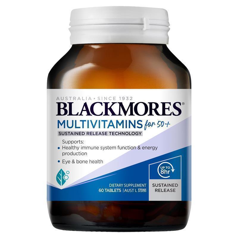 Blackmores Multivitamins for 50+ 複合維生素 50+ (60粒)