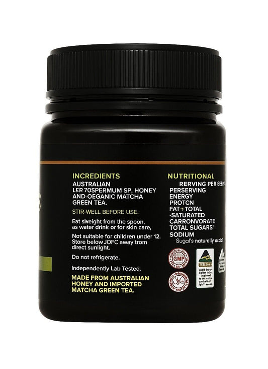 Australia's Manuka - 澳洲拜倫灣麥蘆卡 x 抺茶 MGO 250+蜂蜜