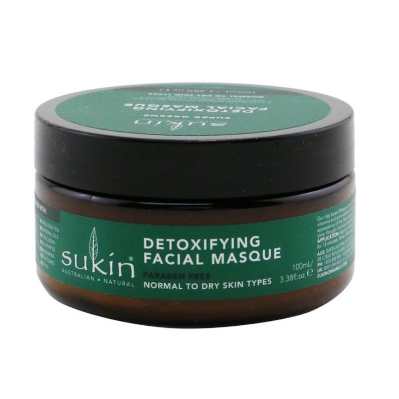 Sukin Super Green Detoxifying Facial Masque 排毒面膜 100ml