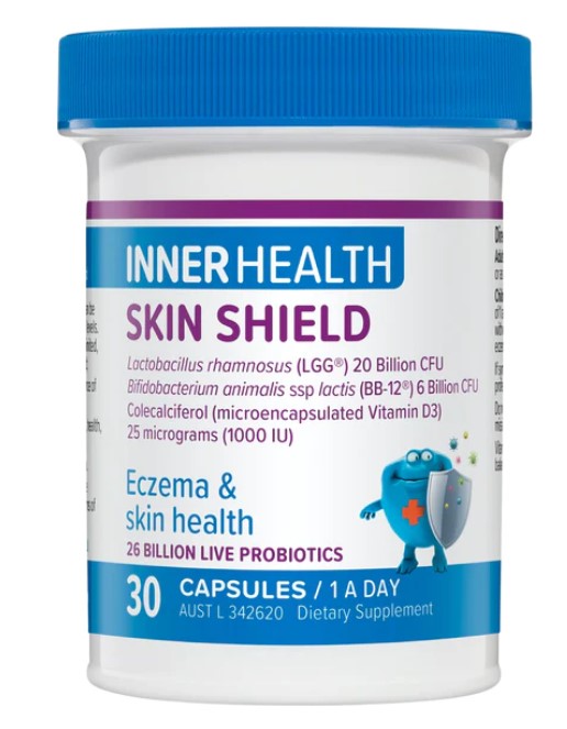 Inner Health Skin Shield Probiotic 舒緩濕疹 益生菌 (30粒)