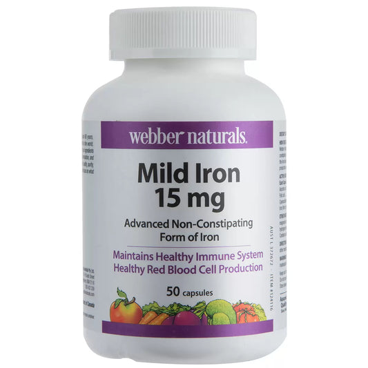 Webber naturals - 溫和鐵元 (50粒)