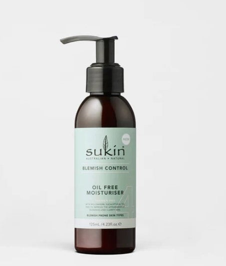 Sukin Blemish Control Oil Free Moisturiser 油痘肌系列平衡潔面露 125 ML