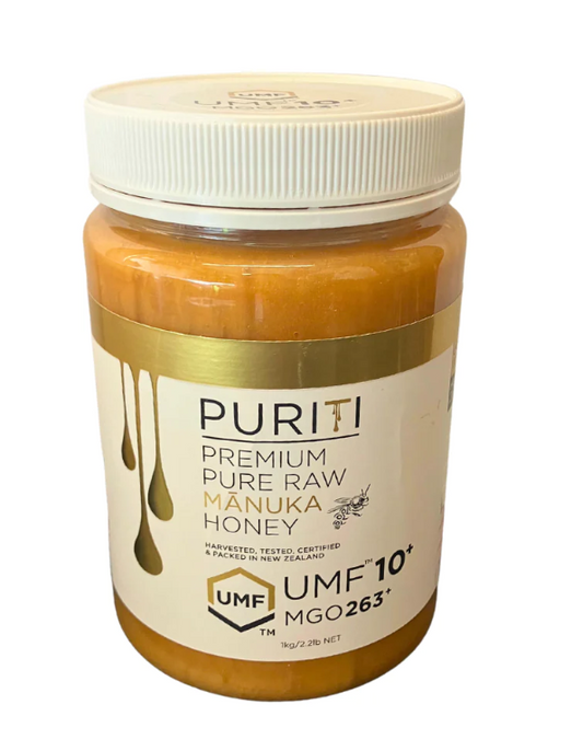 PURITI - 紐西蘭 UMF 10+ 優質純麥盧卡蜂蜜 1KG
