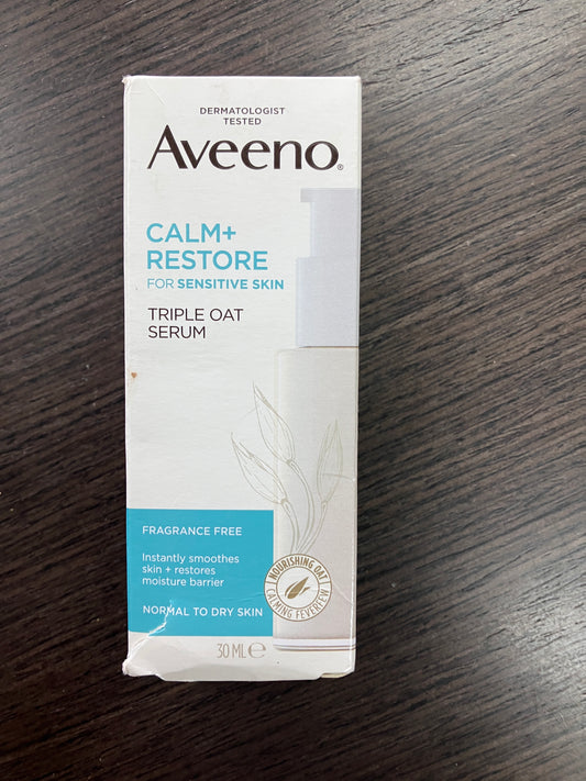 (包裝破損)Aveeno - 舒膚修護三重燕麥精華液 30ML