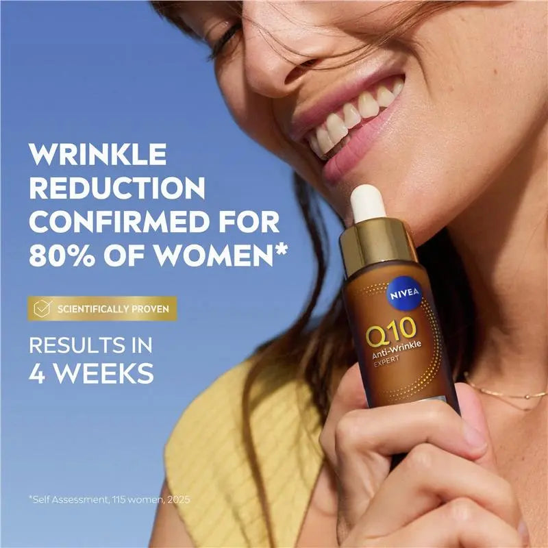 Nivea Q10 Dual Action Serum Q10全方位抗糖抗皺精華 30ml