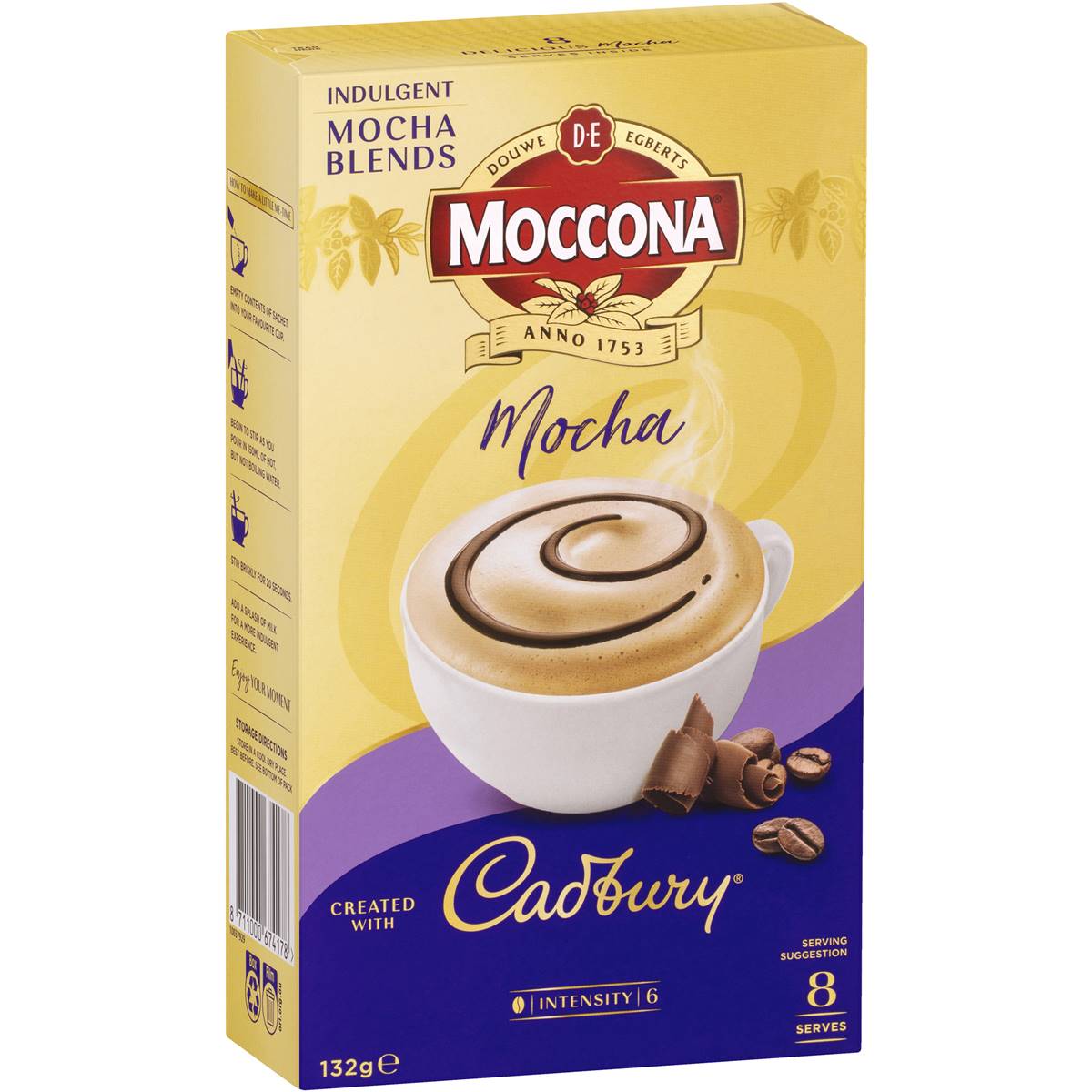 名仕 Moccona x 吉百利 Cadbury Mocha