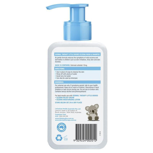 Dermal Therapy - Little Bodies 舒緩濕疹淋浴洗髮露 210ml