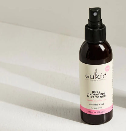 Sukin Rose Hydrating Mist Tone 保濕噴霧 玫瑰之戀 125ml