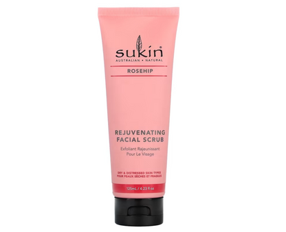 Sukin Rosehip Rejuvenating Facial Scrub 玫瑰果煥膚面部磨砂膏 125ml