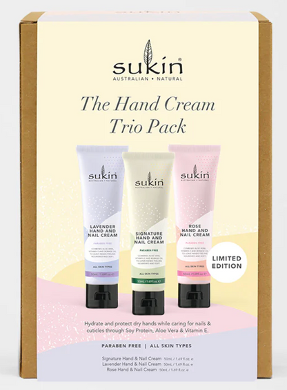 Sukin Hand Cream Trio Gift Set 手霜三件套禮盒