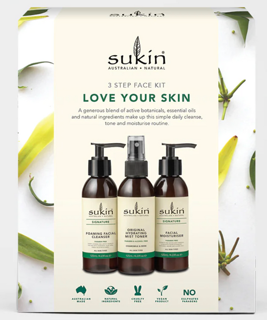 Sukin Love Your Skin Face Kit 皇牌潔面禮盒裝