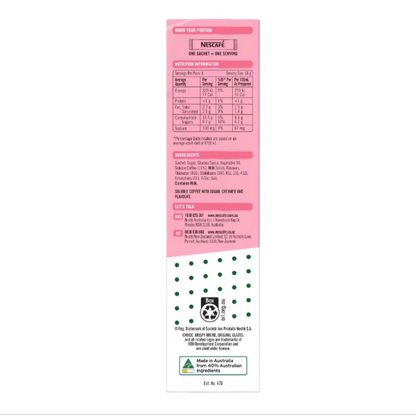 雀巢咖啡 - 聯乘 Krispy Kreme 草莓甜甜圈拿鐵8包裝