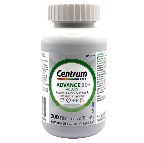善存 - 增量裝 120 粒 Advance 50+ 多種維他命及礦物質(120粒/200粒)