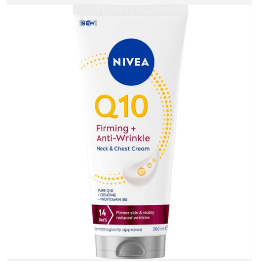 NIVEA - Q10 緊緻抗皺頸部和胸部霜200ml