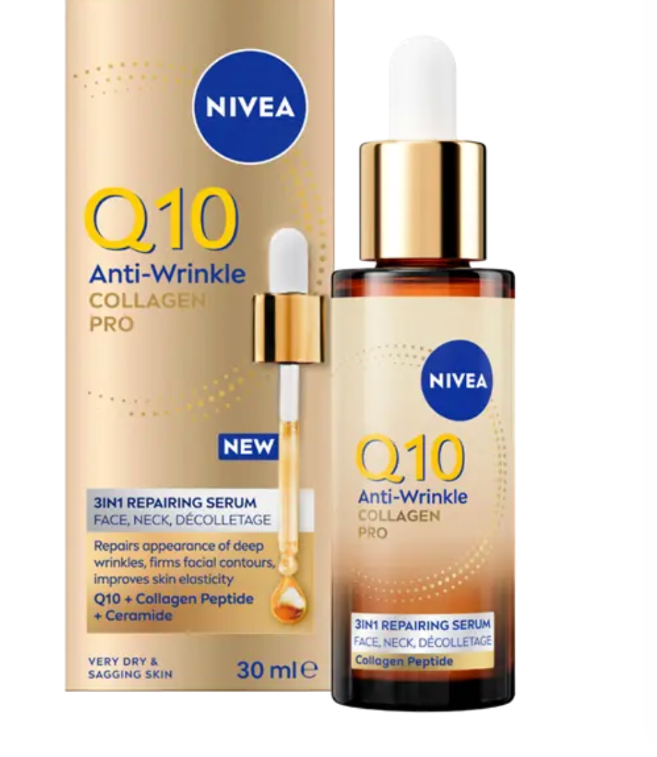 妮維雅 - Q10 抗皺膠原蛋白 Pro 3合1修復精華液 30ml