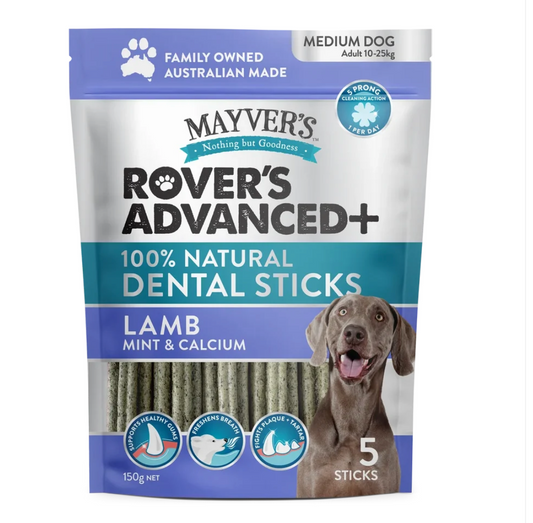 MAYVER'S ADVANCED+ 羊肉味犬用潔齒棒 150