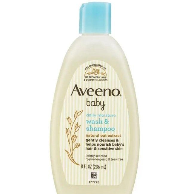 AVEENO - 每日保濕淡香洗髮水及洗髮露 236ml