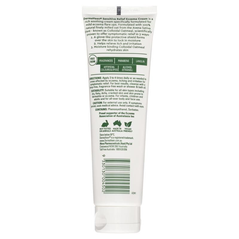 DermaVeen® Sensitive Relief 濕疹舒緩乳霜100ml