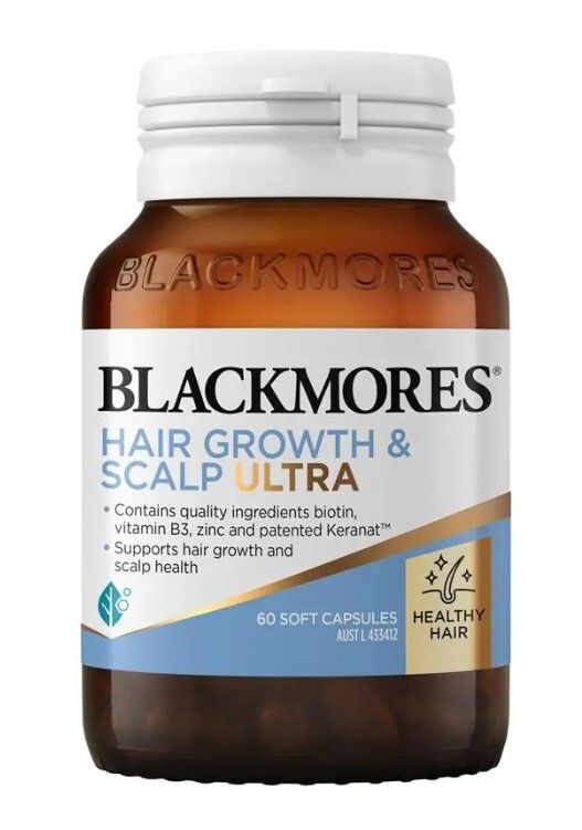 BLACKMORES - 生髮+頭皮健康 Ultra (60粒)