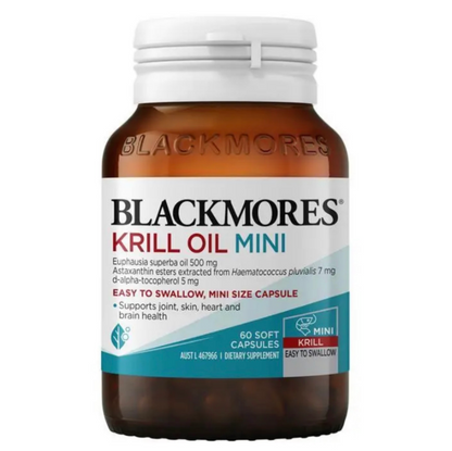 BLACKMORES - 磷蝦油迷你裝膠囊 (60 粒)