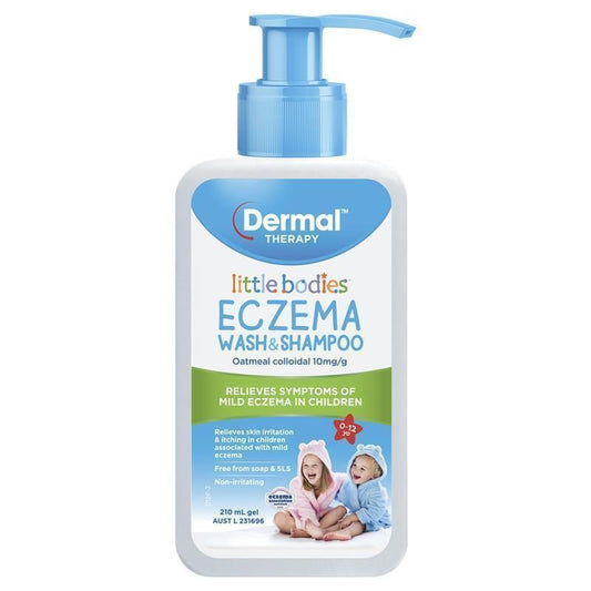 Dermal Therapy - Little Bodies 舒緩濕疹淋浴洗髮露 210ml
