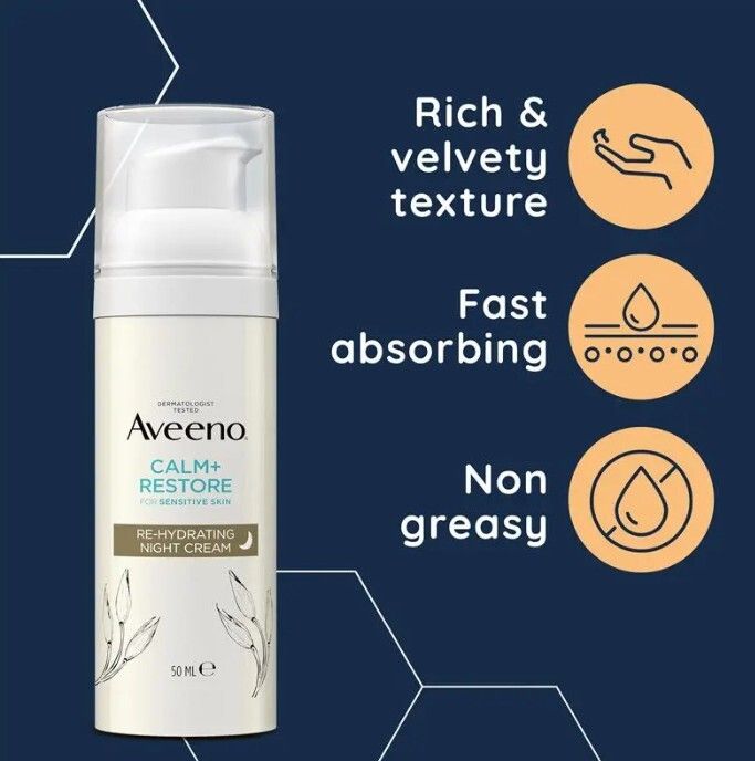 Aveeno - 舒膚修護深層補水晚霜 50ML