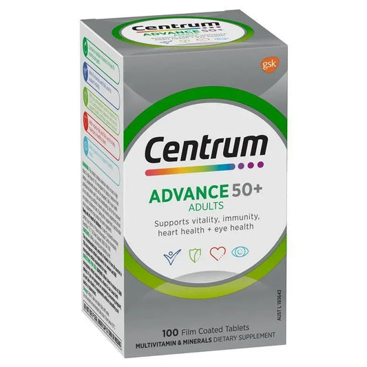善存 - Advance 50+ 多種維他命及礦物質 100 粒 (平行進口)