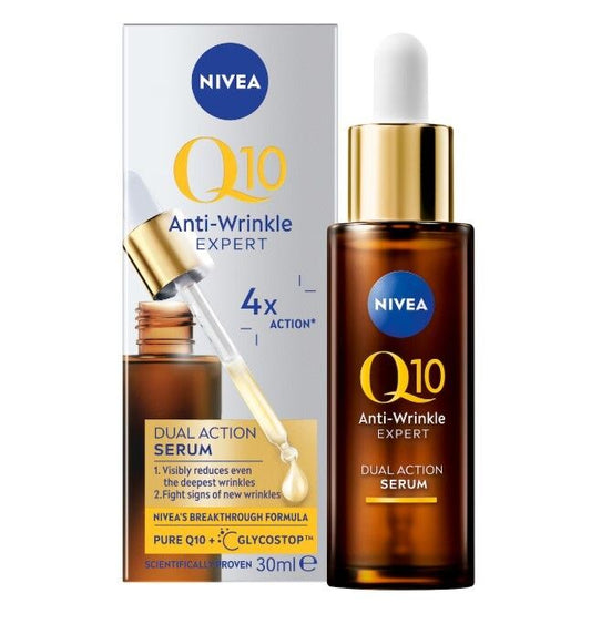Nivea Q10 Dual Action Serum Q10全方位抗糖抗皺精華 30ml